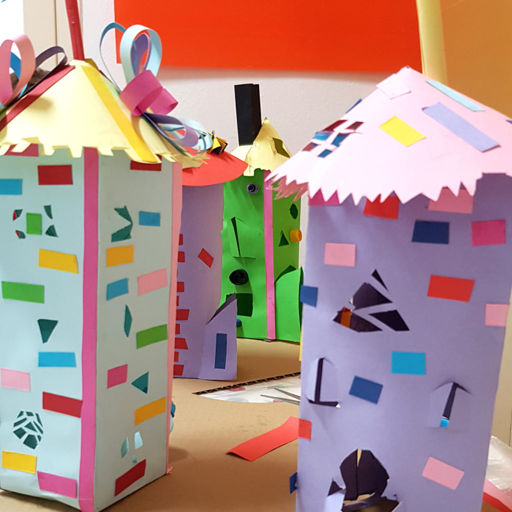 детские макеты городов